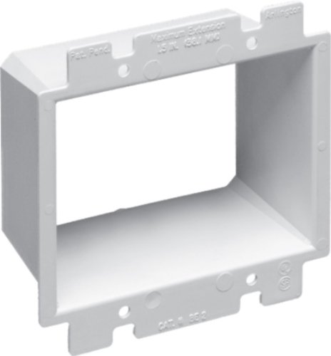 Arlington Be2-1 Electrical Outlet Box Extender 2-gang