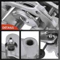 A-premium Disc Brake Caliper Assembly With Bracket Compatible Select Chevrolet And Pontiac Models Camaro Firebird 1988 1989