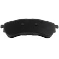 Rear Ceramic Disc Brake Pad Set D2208 For Ford Ranger 2019 2023 4 Piece Hardware Kit Driver And Passenger Side 