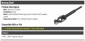 Lower Intermediate Steering Column Shaft And Coupler Compatible With 1997-2001 Toyota Camry For Vehicles Built In Japan