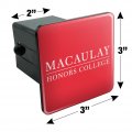 Macaulay Honors College Primary Logo Tow Trailer Hitch Cover Plug Insert 2