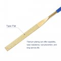 Uxcell Diamond Needle File Set 3mm X 140mm Flat Files Titanium Coated Tools For Metal Wood Stone Glass 10pcs