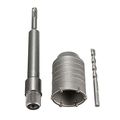 Hanperal 65mm Sds Plus Shank Hole Saw Cutter Concrete Cement Stone Wall Drill Bit 