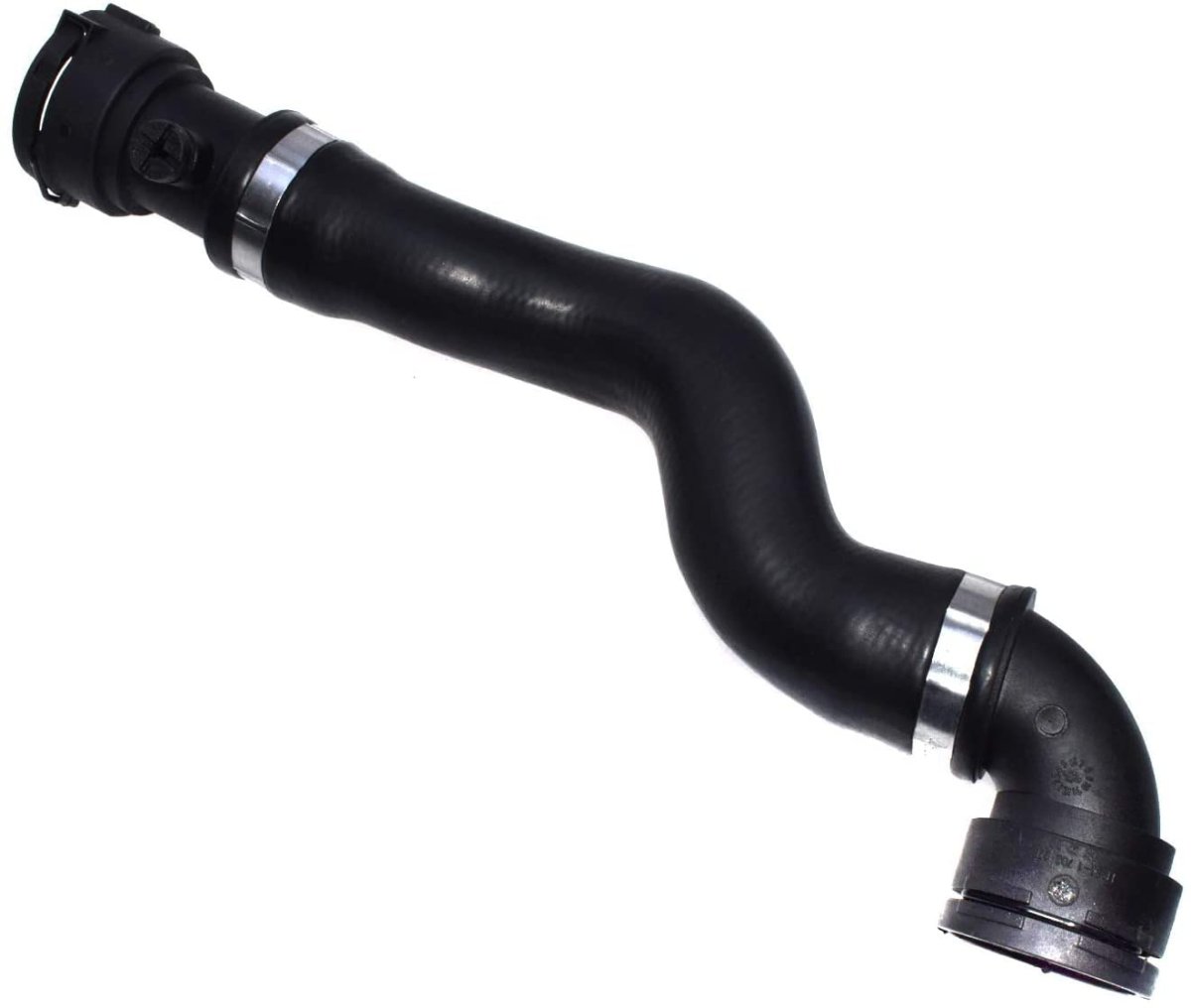 Genuine Radiator Hose With Bleeder Screw Fitting For 525i 528i 530i E39 Sedan And Wagon