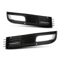 Front Bumper Fog Light Cover Grille Left And Right For Audi A8 D3 2008 2009 2010 Quattro 4e0807680b 4e0807679b Glossy Black 