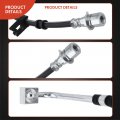 A-premium Front Passenger Brake Hydraulic Hose Compatible With Select Ford And Mercury Models Freestar Monterey 2006-2007