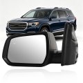 Side Rear View Mirror For 2017 2018 2019 Gmc Acadia Left Driver Blind Spot Monitoring Heated Defrosting 13 Pins Gm1320616 