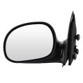 Driver And Passenger Side View Mirrors For 1997-2004d F-1501997-1999 For Ford 250 Smooth Manual Folding Non-heated Aber And 
