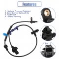 Uxcell 2 Pcs Front Left Right Abs Sensor Wheel Speed No 57450-t1e-g01 57455-t1e-g01 For Honda Cr-v 2014-2016