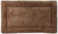 Midwest Homes For Pets Deluxe Micro Terry Pet Bed Dog Crate Mat Taupe 22-inch 