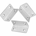 Akolafe 30pcs Stainless Steel Corner Brace 2 3a X 1a Small Brackets Heavy Duty 90 Degree Internal Angle L Shape Joint Fastener 