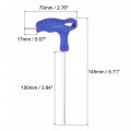 Uxcell 3mm Hex Key T-handle Dual End Wrench Spanner Metric Cr-v Steel