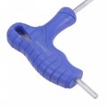 Uxcell 3mm Hex Key T-handle Dual End Wrench Spanner Metric Cr-v Steel