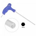 Uxcell 3mm Hex Key T-handle Dual End Wrench Spanner Metric Cr-v Steel