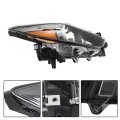 Headlight Assembly Replacement For Mazda 3 2017 2018 Housing Black Halogen Lamp Set Passenger Side Rh 1pc Ma2519175