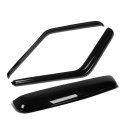 Ford Bronco F150-f350 2dr 2pcs Window Deflector Rain Guard 43 Inches Sun Roof Visor Dark Smoke 