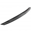 Aintier 1pc Carbon Fiber Spoiler Wing Compatible For 2009-2013 Infiniti G37 Coupe Glossy Black Rear Trunk Tail