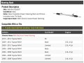 Marketplace Auto Parts Power Steering Rack And Pinion With Inner Tie Rods Compatible 2006-2014 Toyota Rav4 With Electronic