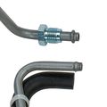 80672 Power Steering Return Line Hose Assembly 16mm Male O Ring Fitting X 3 8 In Id 20 25 Length Silver Metal Construction 