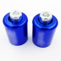 Xkh- Motorcycle Hand Bar Ends Compatible With Kawasaki Ninja 250 500 Zx600 Zx6 636 Zzr600 Zx6r Zx6rr Blue B00y44pfzi