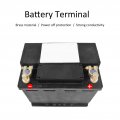 Qiilu Top Post Battery Terminals 1 Pair Sae To Jis Car Terminal Connector Cable Clamps Positive And Negative Applicated In