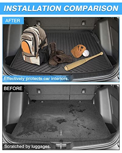 Powerty For Cargo Mat Honda Cr-v 2023 2024 Crv Only Hybrid Model Accessories Deck In Upper Position All Weather Rear Trunk Not