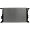 13771 Engine Coolant Radiator Assembly For Jeep Cherokee 4-door 2019 2020 2021 2022 Replace Cu13771 Rad13771 Aluminum 