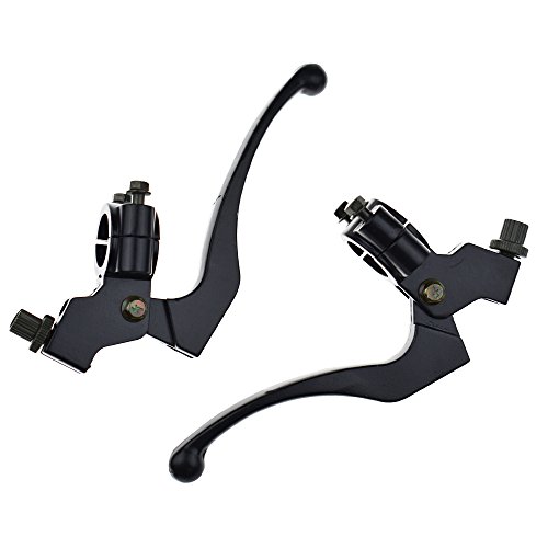 Laxeem 7 8 Motorcycle Left Right Clutch Brake Handle Lever Perch For Honda Xr80 Xr100 Crf70 Crf80 Crf100 Pit Dirt Motor Bike