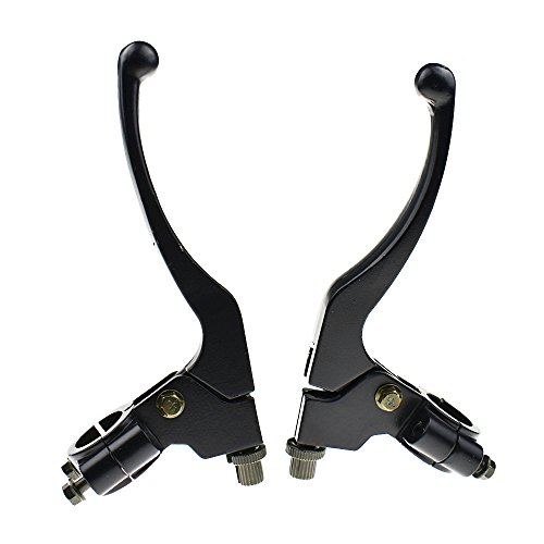 Laxeem 7 8 Motorcycle Left Right Clutch Brake Handle Lever Perch For Honda Xr80 Xr100 Crf70 Crf80 Crf100 Pit Dirt Motor Bike