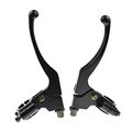 Laxeem 7 8 Motorcycle Left Right Clutch Brake Handle Lever Perch For Honda Xr80 Xr100 Crf70 Crf80 Crf100 Pit Dirt Motor Bike