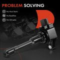 A-premium 4pcs Ignition Coil Packs Compatible With Toyota Scion Vehicles 2 4l 7l 4runner 2003-2010 Camry 2006-2011 Corolla