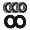 Niche Wheel Bearing Seal Kit For Kawasaki Kx80 Kx85 Kx100 Klx140l Suzuki Rm100 6202-2rs