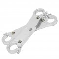 Qiilu Front Fork Lower Yoke Triple Tree Clamp 2pcs Forks 22mm 0 87in Upside Down Replacement For 47cc 49cc Mini Motor Dirt Bike