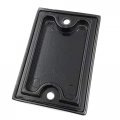 Xkh- Motorcycle Black Brake Fluid Reservoir Cap Cover Ninja Engraved Compatible With Kawasaki Ninja 250 500 650r Zx600d Zx600e