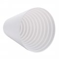 Uxcell Duct Inline Reducer Increaser Connector Flange Abs Plastic Air Inlet Outlet Adaptor For 3 94-7 87inch Dia Hose