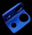 Modquad Rear Fender Flag Mount Aluminum Blue Universal Offroad Mx Dirt Bike 
