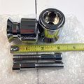 Smt Group Chromed Zxr Engraved 10mm Swingarm Spools For Kawasaki Ninja 250r 650r Zx 6r 9r 10r 12r 14r Zzr