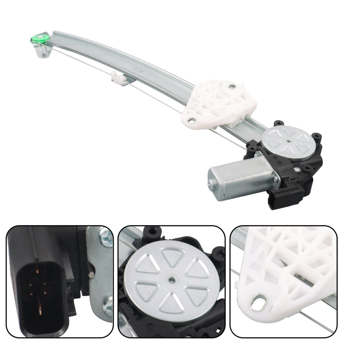 Front Left Side Power Electric Window Regulator With Motor Replacement For Honda Accord 2013-2017 72250t3la11