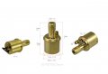 Riverweld Euro Central Adaptor Body Connector Binzel Style Mig Mag Co2 Welding Torch