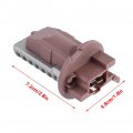 Qiilu Heater Blower Motor Control Resistor For Acura Mdx 2001 2002 2003 2004 2005 2006 Honda Pilot 2007 2008 79330-s3v-a51