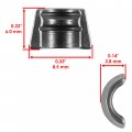 Caltric Exhaust Valve Kit Compatible With Honda Xl125s 1979 1980 1981 1982 1984 14721-437-000
