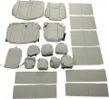 Kuafu Seat Covers Cushion Protector Full Set Compatible With 2014-2019 Toyota Highlander Le Hybrid Waterproof 7 S Synthetic