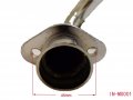 Performance Exhaust Pipe Muffler For Twin Spar Perimeter Frame Sdg Ssr 125cc Pit Bike Dirt Honda Xr50 Crf50 D Section Style