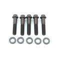 652-2250 Hexagon Bolt Kit 3 8-16 In Thread 2 250 Long Chromoly Steel With Black Oxide Finish Set Of 5 