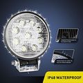 Led Light Bar Nilight 4pcs 4 5 27w 3000lm Round Flood Pod Off Road Fog Driving Roof Bumper For Jeep Suv Truck Hunters 2 Years