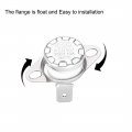 Uxcell Ksd301 Thermostat 160a 320a F 10a Normally Closed N C Adjust Snap Disc Temperature Switch For Microwave Oven Coffee