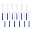 Uonlytech Led Fiber Optic Wand Lamp Glow Sticks Colorful Stick Party Prop For Birthday Supplies 12pcs Blue