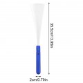 Uonlytech Led Fiber Optic Wand Lamp Glow Sticks Colorful Stick Party Prop For Birthday Supplies 12pcs Blue