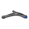 Front Control Arm And Ball Joint For 2011 2019 Ford Fiesta Sintered Metal Bearing Press In Grooved Stud Rubber Bushing Black 