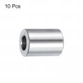 Uxcell 10pcs Stainless Steel Spacer 3 8 Bore X 4 Od 1 Length Screw Standoff Bushing Plain Finish Round Metal For Screws Bolts